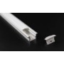 Profilé Aluminium Anodisé 23,3 x 15,3mm Encastré