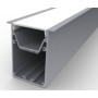 Profilé Aluminium Anodisé 2m. 70x75mm Encastré