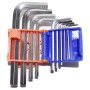 Assortiment de clés Imbus courte 9pces