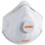 Masque à poussière FFP2 UVEX avec valves DIN/EN149:2011+ 15 pièces