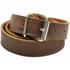 Ceinture en cuir de Buffle fait main 40x1300mm