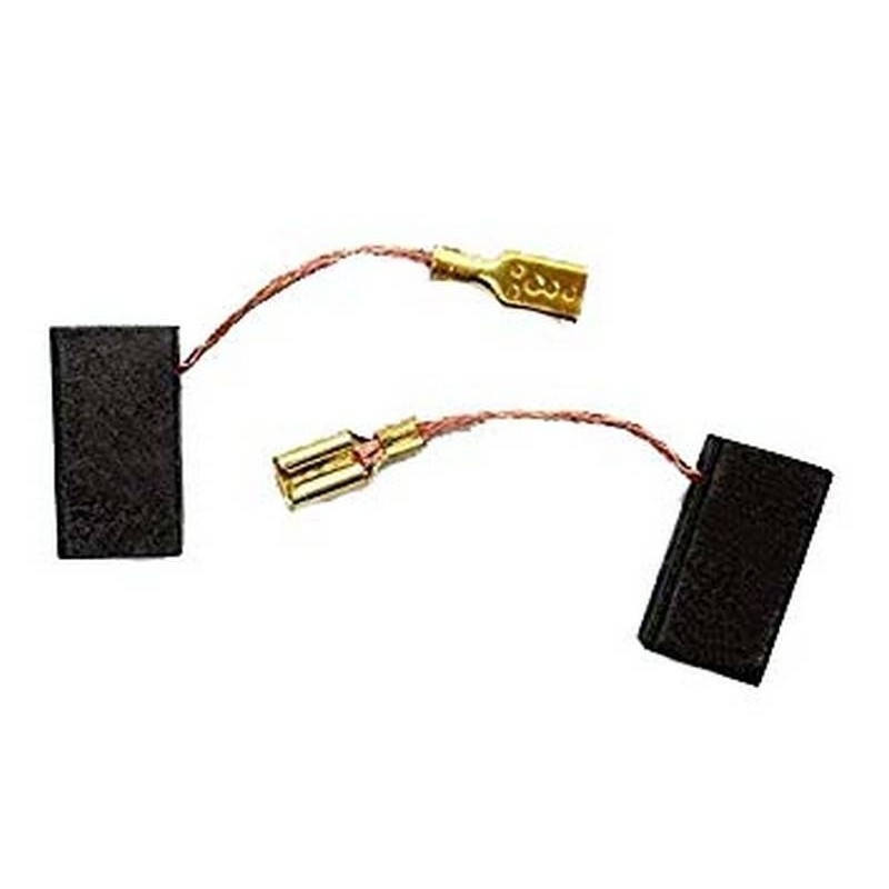 Balais Charbon Pour Ponceuse à Bande Makita 9401 Et 9402 - Lot De 2 - Dimensions 13x6.5x16 Mm