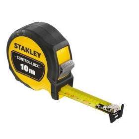 Mètre à ruban Stanley control-Lock boîtier bi-matière 10m.
