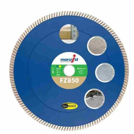 Disque à tronçonner 125mm diamanté MARCRIST FZ850 Grès cérame