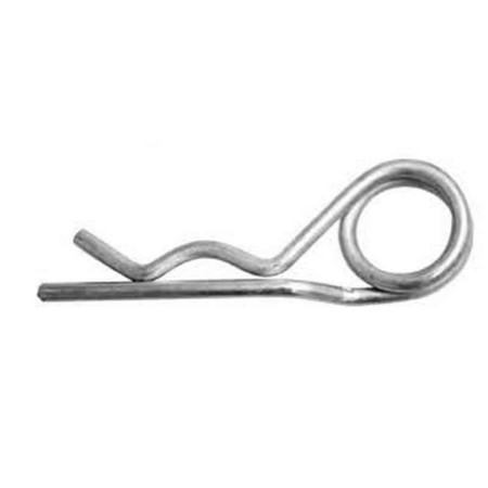 Goupilles 4mm en acier ressort exécution double 50pces