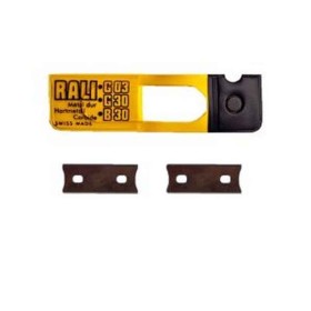 Lames Guillaume RALI MATIC en Acier Chromé 2pces