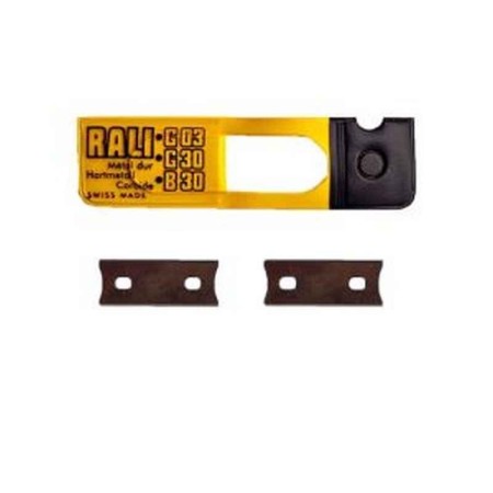 Lames Guillaume RALI MATIC en Acier Chromé 2pces