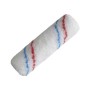 Rouleau à peinture EBNAT 100mm Toison/9 rayer Rouge/bleu