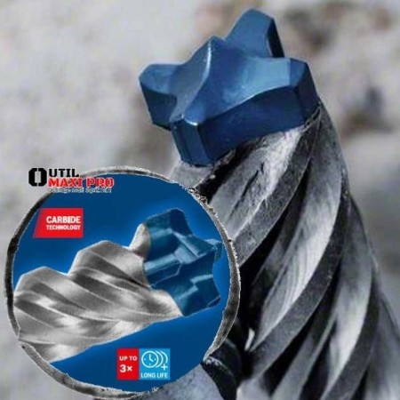 Mèche SDS+ - 7X BOSCH Expert 28x400/450 4 taillants