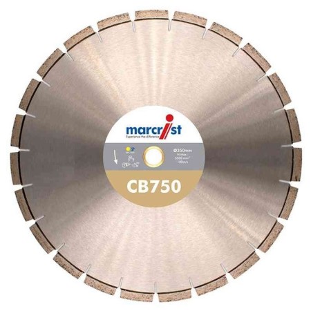 Disque Diamanté Marcrist CB750 450x25.4mm