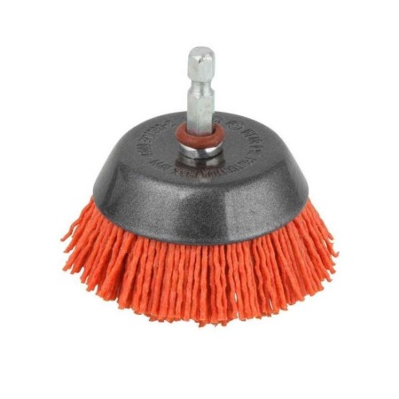 Brosse boisseau  nylon 65mm pour perceuse