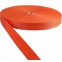 Rouleau de sangle d'arrimage orange 50mm x 100m.