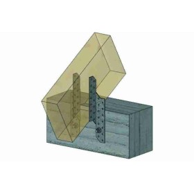 Ancrages pour pannes chevrons Simpson SPF370R droite