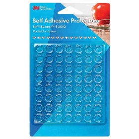 Butoir 3M de protection à coller, rond 12.7mm 56pces