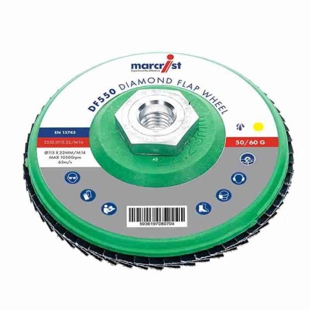 Disque 115mm à lamelle diamanté MARCRIST DF550 M14