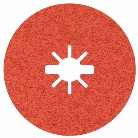 Disques en fibres 125mm BOSCH PRISMA X R782 INOX X LOCK gr.36 25pces