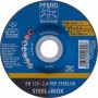 Disque à ébarber PFERD SG Steelox 125x2.4mm Inox