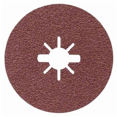 Disques en fibres 125mm BOSCH R781 X LOCK PRISMA gr.60 25pces