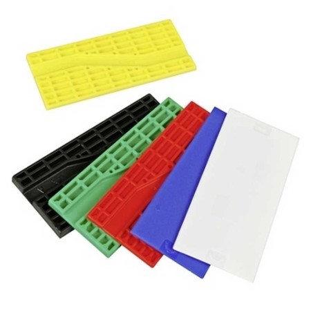 Cale de vitrage 100x30mm 6mm noir 1000pces