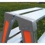 Escabeau 2x5 marches HB SYSTEME type 200