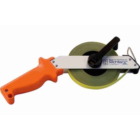 Chevillère avec Cadre RICHTER 414 G-SR à ruban acier 30m.