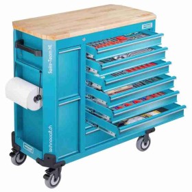 Chariot d'atelier TECHNOKRAFT SWISS TEAM WOOD PRO 282pces