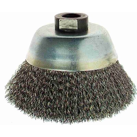 Brosse fil acier ZEINTRA M14 diamètre 70mm