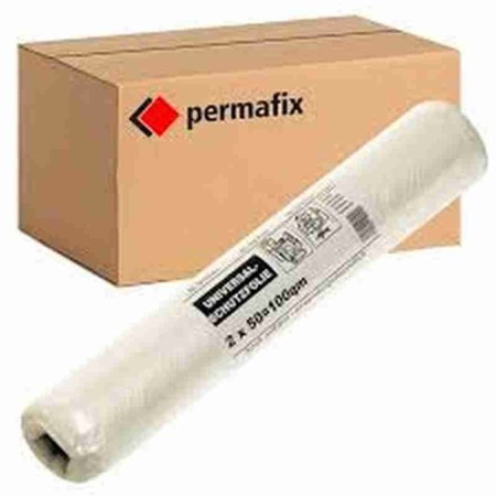 Films de protection PERMAFIX 055 2m. x 50m. largeur plié 500mm 1pce