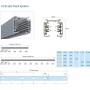 Rail Alu 2 mètres pour Track Système 3 Pôle