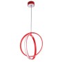 Suspension DESIGN LED 51,8 Watt 230V rouge