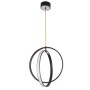 Suspension DESIGN LED 51,8 Watt 230V noir